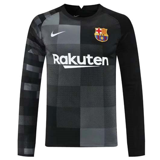 Tailandia Camiseta Barcelona Portero ML 2021-22 Negro